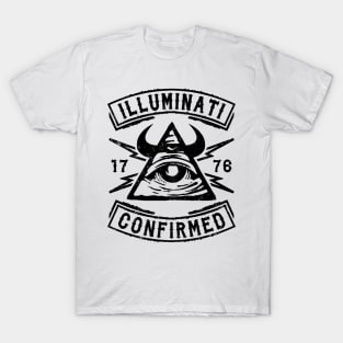 ILLUMINATI CONFIRMED - ILLUMINATI AND CONSPIRACY T-Shirt